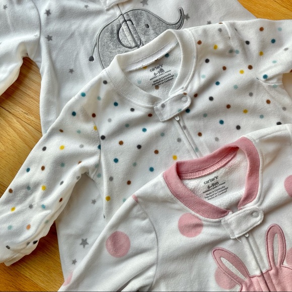 Fleece Sleep Sacks: Carter’s 6-9 months - Picture 2 of 11